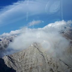 Flugwegposition um 14:37:31: Aufgenommen in der Nähe von Innsbruck, Österreich in 2728 Meter